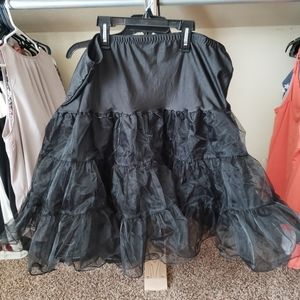 Black petticoat